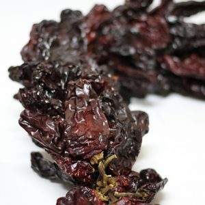 Pimientos largos cristan enristrados